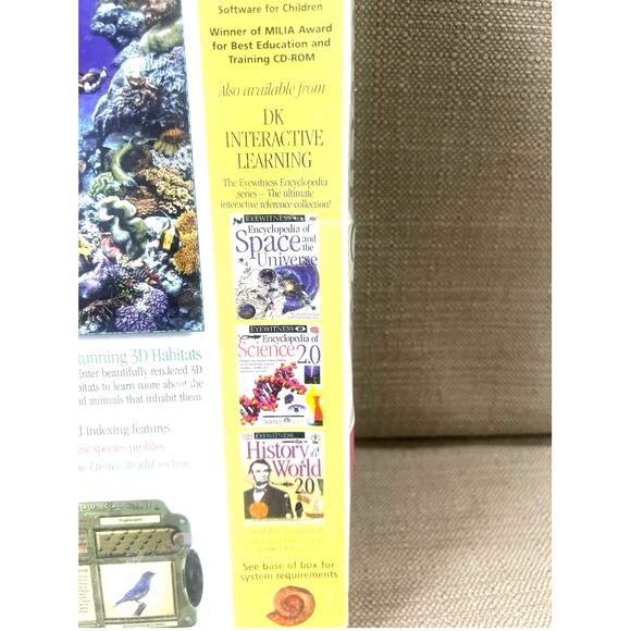 DK Eyewitness Encyclopedia of Nature 2.0 PC Mac Big Box Sealed 1997 CD-ROM NOS - Picture 6 of 6